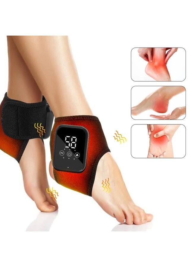 Upgraded Ankle Massager With Heating 1pc Simulated Kneading Smart Temperature Control - Image 1